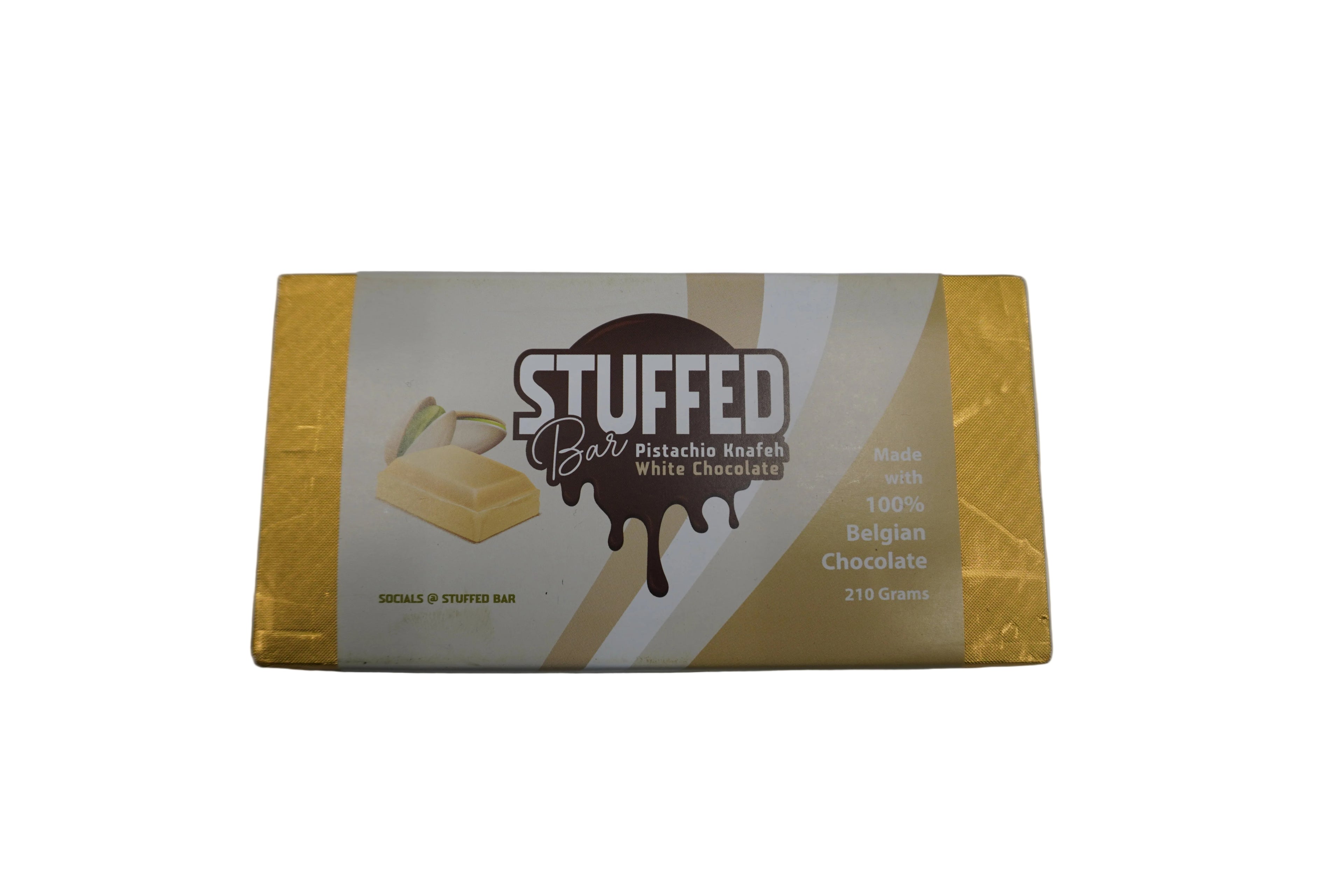 STUFFED Knafeh bar - White chocolate