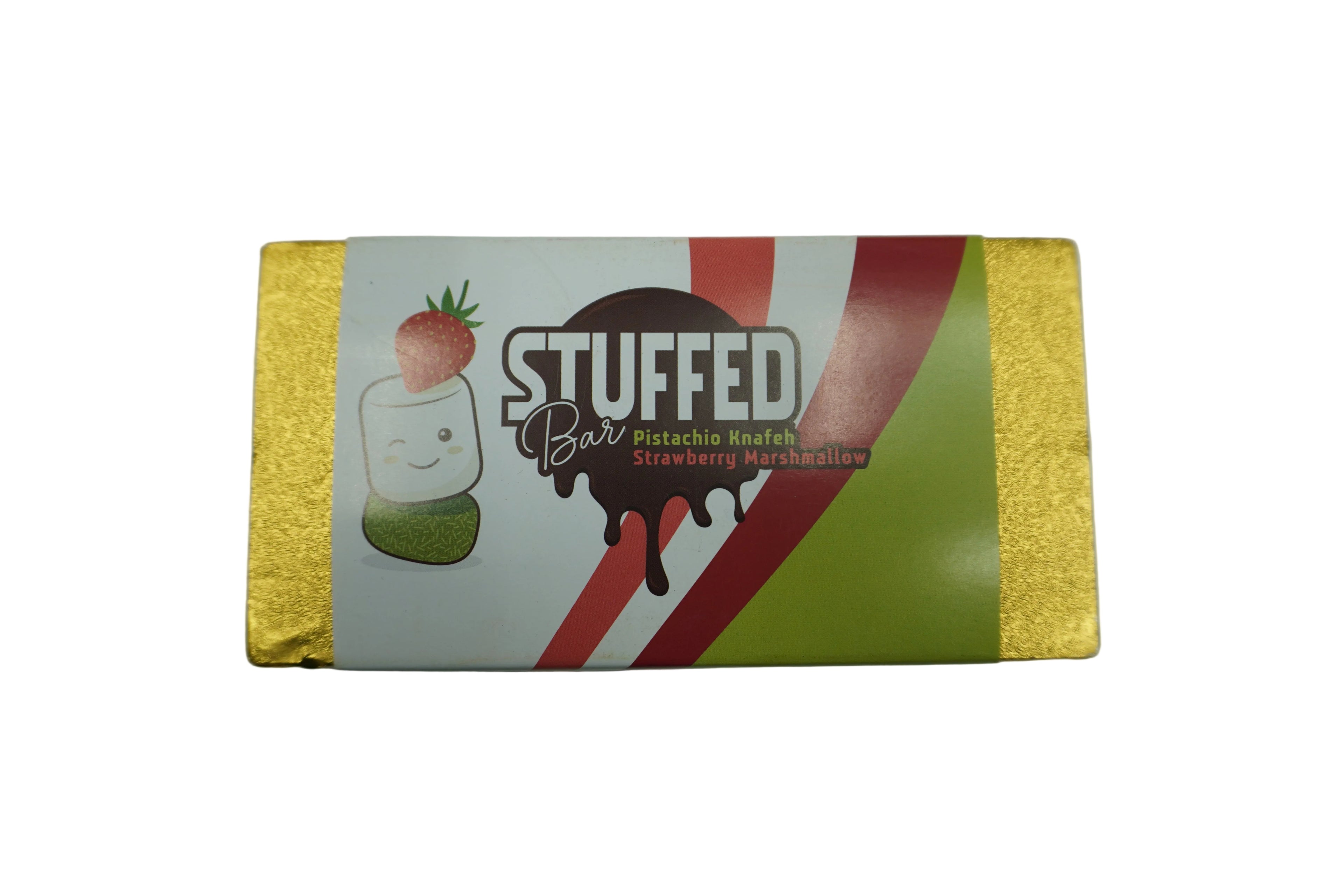 STUFFED Knafeh bar - Strawberry Marshmallow