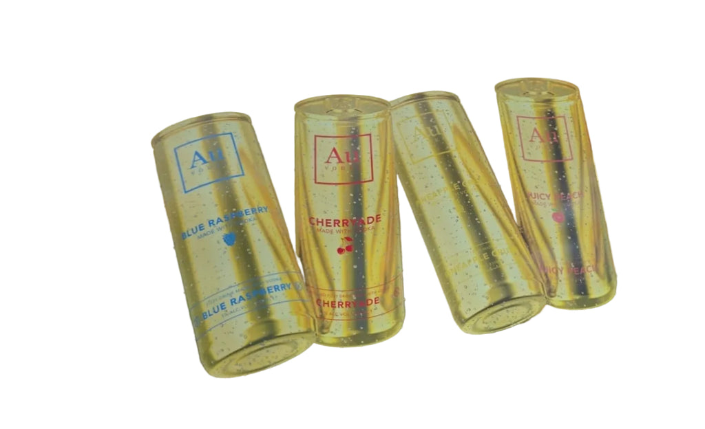 AU Vodka Pre-Mixed Cans Variety Bucket