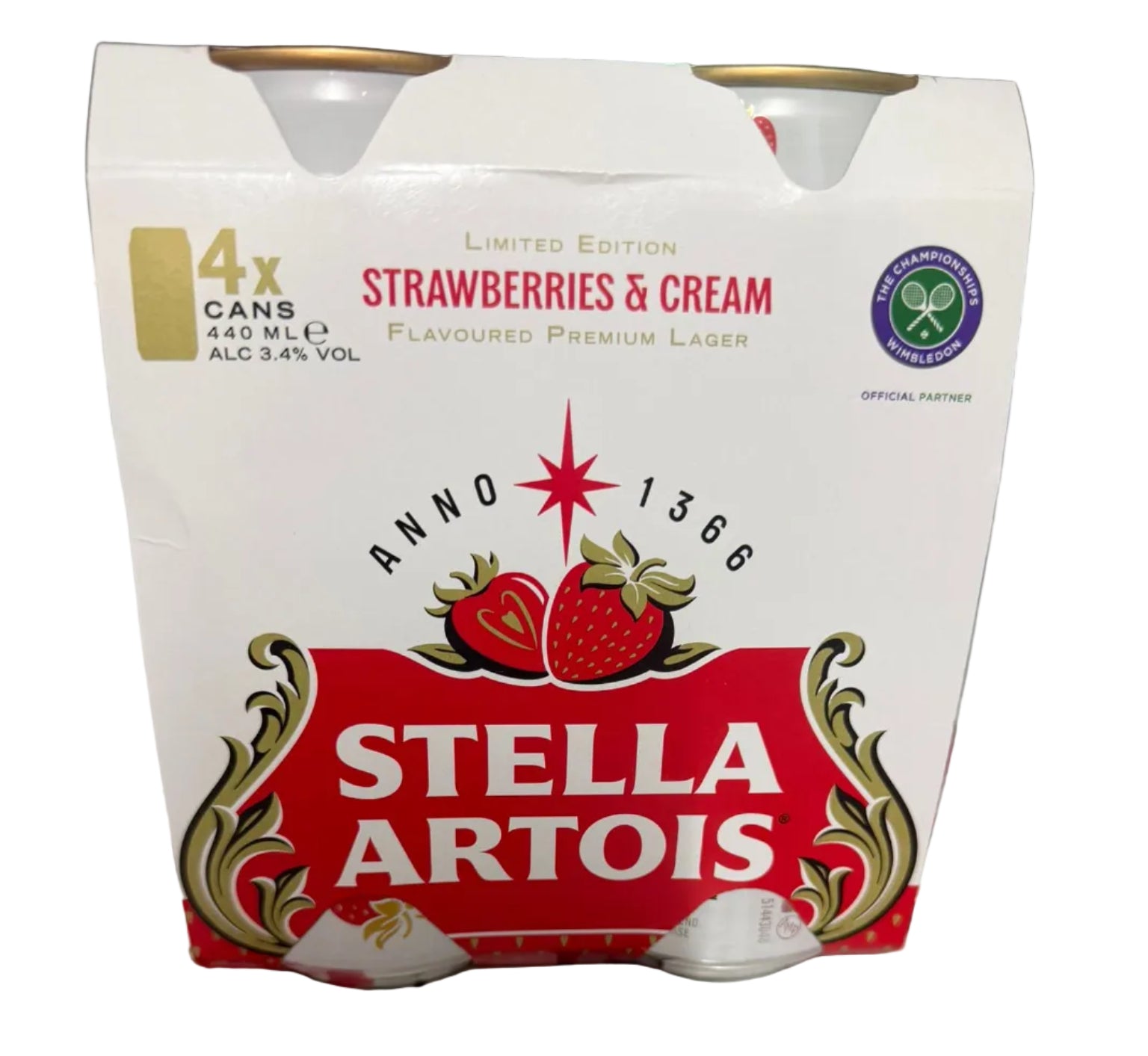 Stella Artois - Strawberry & Cream